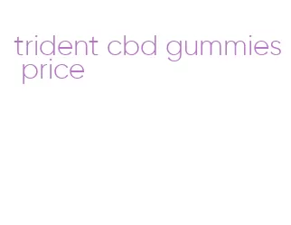 trident cbd gummies price